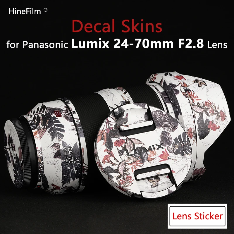 

Lumix 2470 F2.8 Lens Protective Vinyl Skin for Panasonic LUMIX S PRO 24-70mm f/2.8 Lens Decal Protector Cover Film