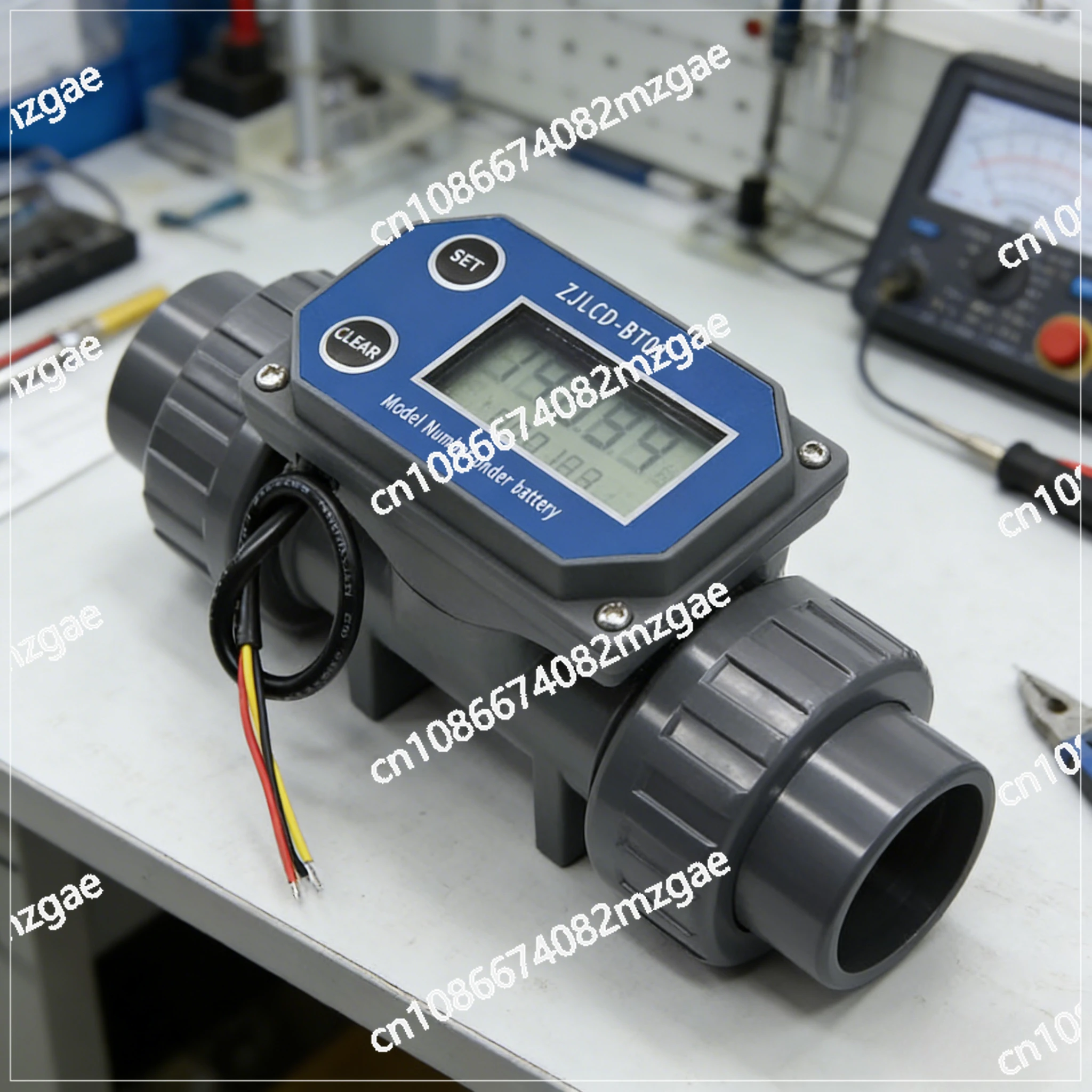 Farmland Irrigation Digital Flowmeter, Large Flow Electronic Sewage Pipe Liquid Sensor & Metering Meter