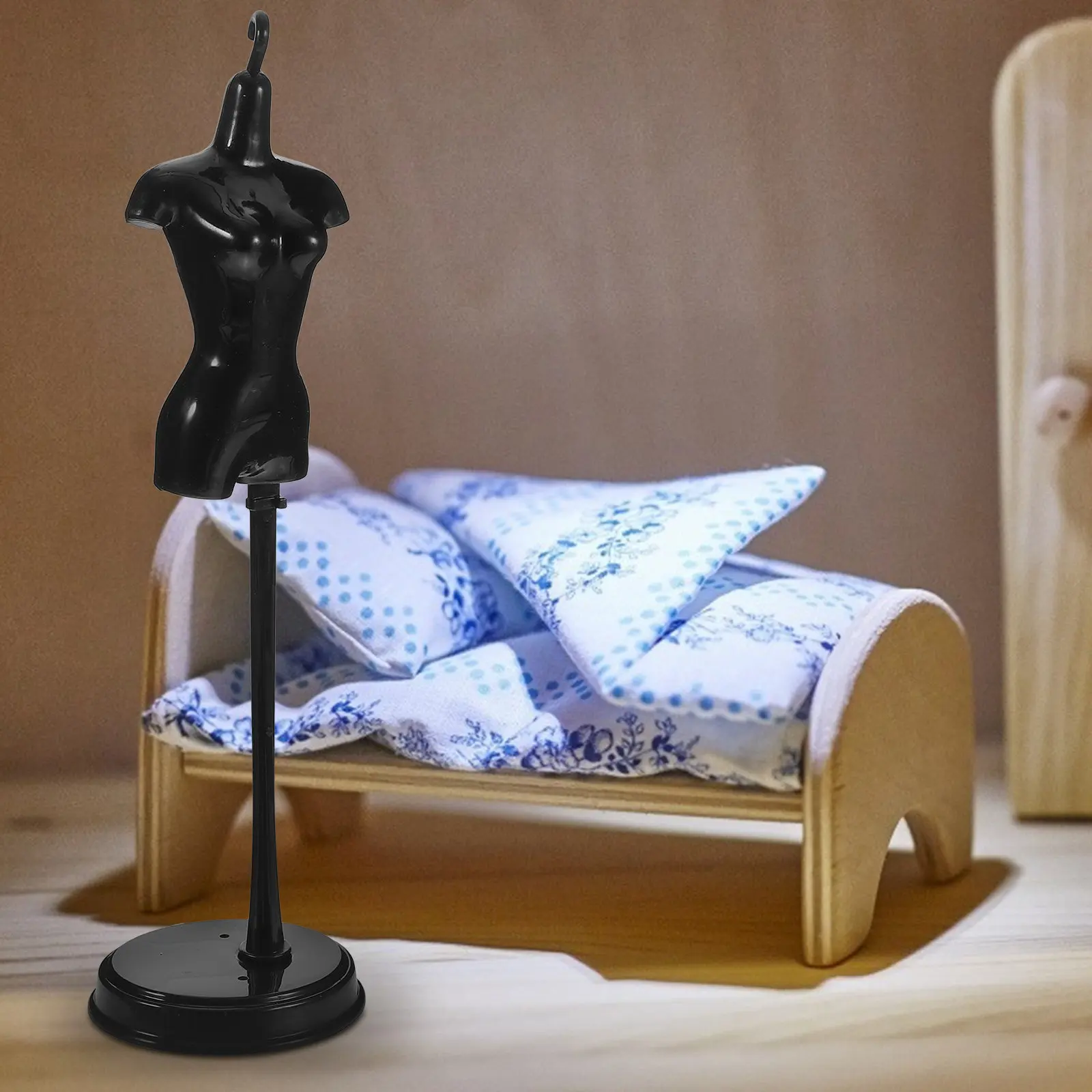 

Набор из 3 мини-манекенов-стойок из АБС-пластика для демонстрации юбок, одежды и аксессуаров