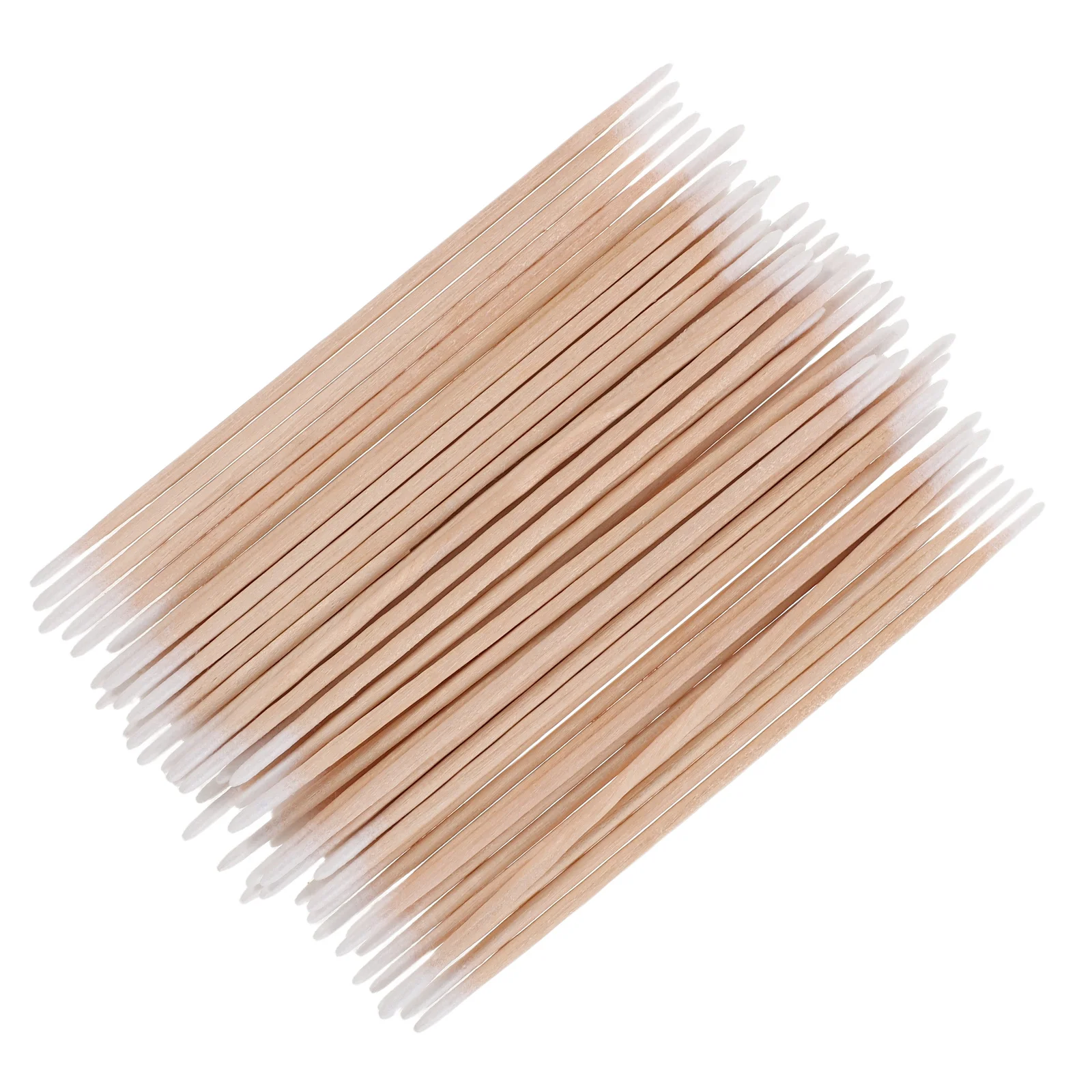 1200 قطعة من مسحات القطن الدقيقة ذات الأطراف المزدوجة ومقبض خشبي لمكياج فن الأظافر وتنظيف مفصل #2