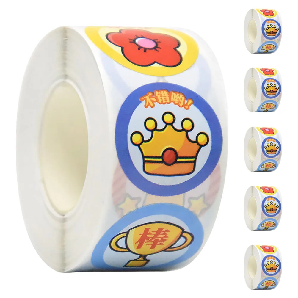 

Reward Stickers 's Cartoon Affirmation Encourage Adhesive Award Decor Awards Classroom Decals