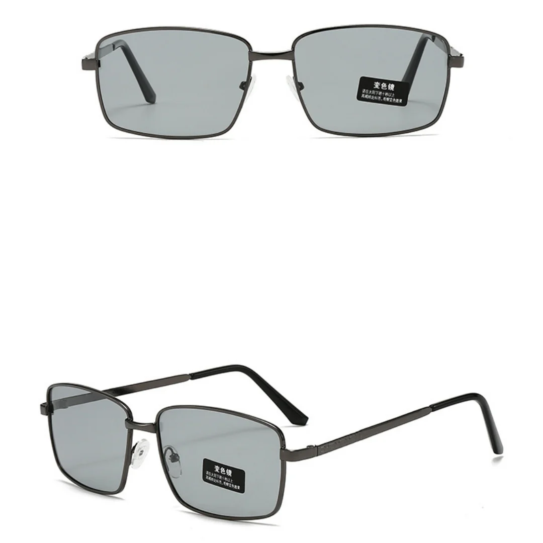 Occhiali da sole irregolari che cambiano colore Occhiali da sole da uomo personalizzati polarizzati alla moda Occhiali da sole classici retrò per casual