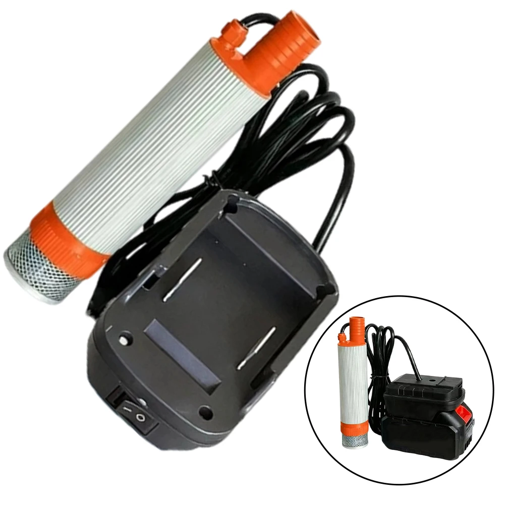 Electric Portable Water Pump 90W 30L/min Flow 39mm Inlet 20mm Outlet 18V 21V Input for Garden Drainage Applications