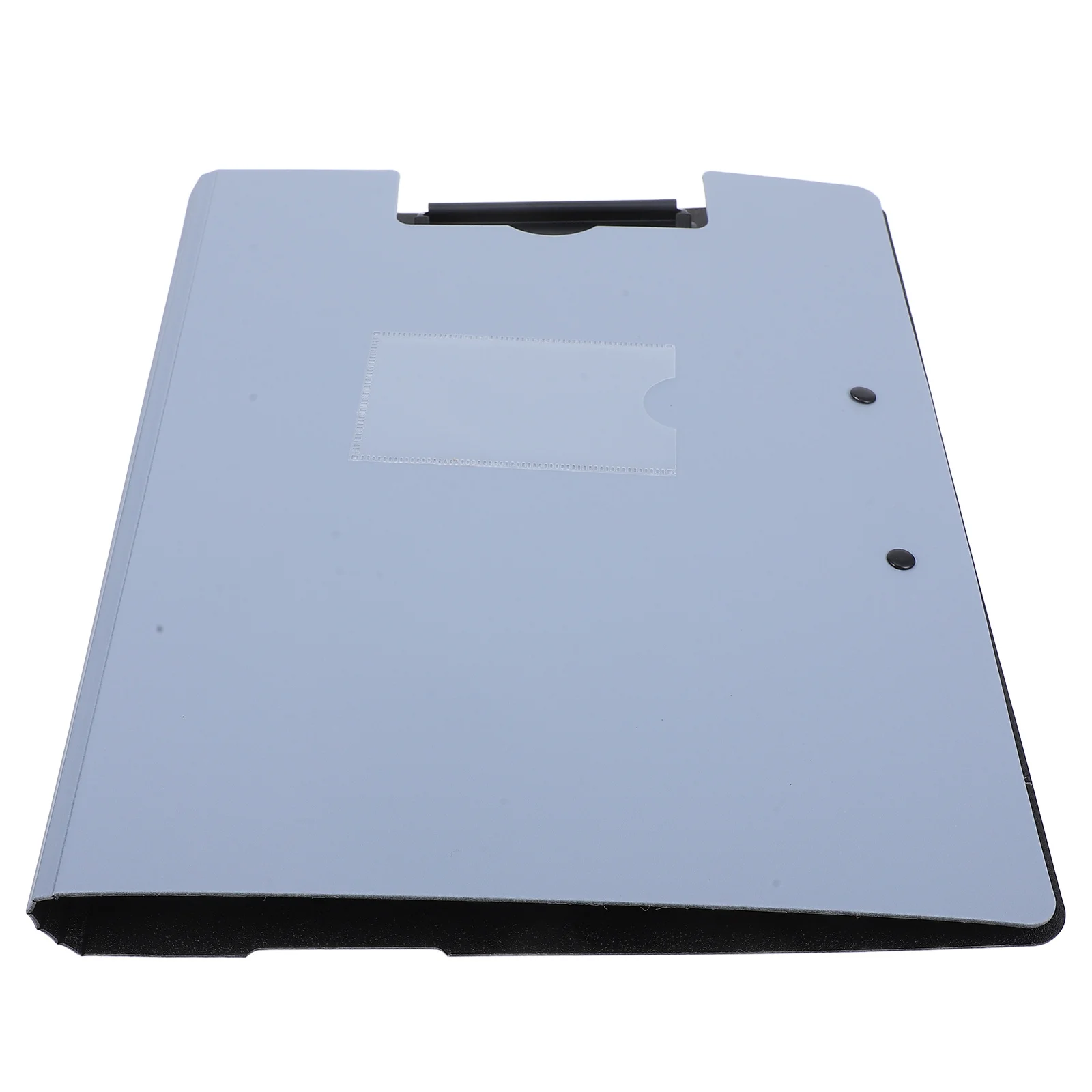 

A4 Dual Clip Foldable Document Folder Board for Office School Home Paper Organizer Portable Writing Board Clip