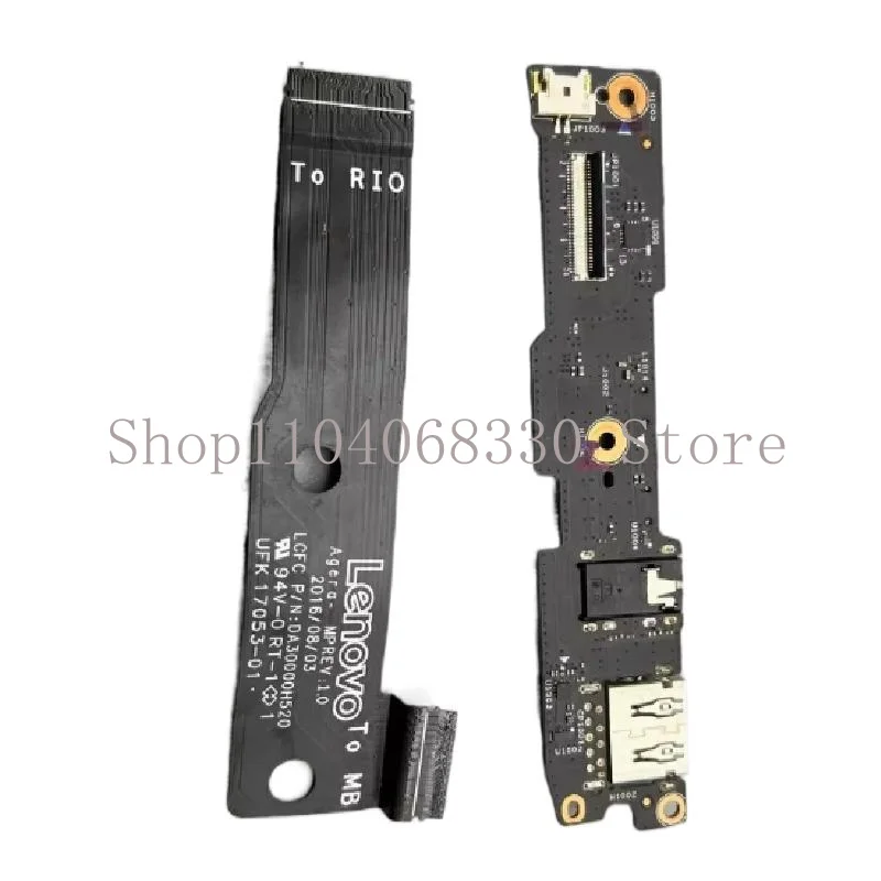 New USB board audio board with cable for Lenovo Yoga 910-13ikk cyg50 NS-A902 da30000h530 power button connector