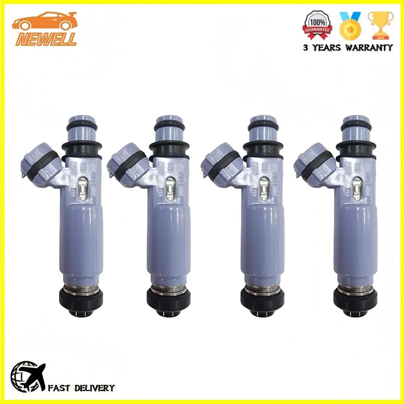 

4pcs 15710-80G01 195500-3980 15710-80G01-000 Fuel Injector For SUZUKI JIMNY MT5 1998-2007 1.3L 16V 4WD JB43W Engine Fuel Nozzle