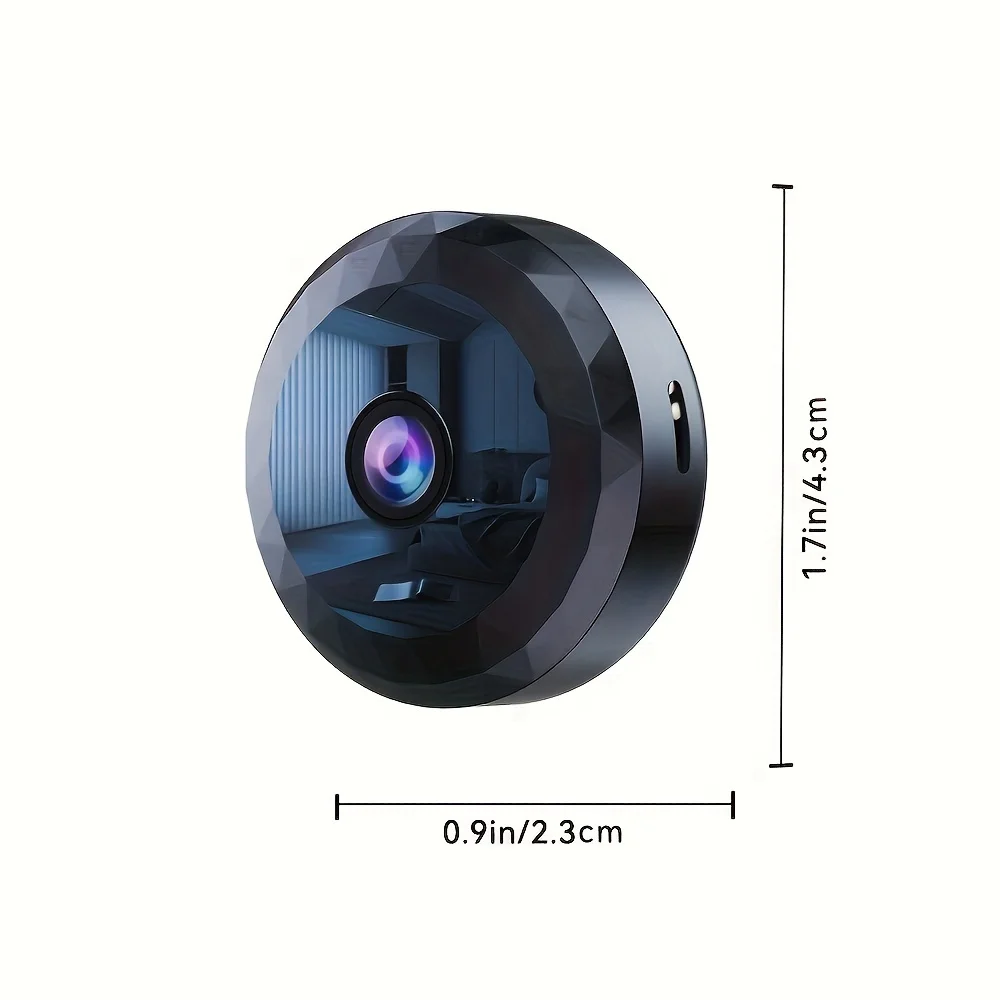 Wireless Mini WiFi Security Camera with Night Vision Motion Detection Rechargeable Battery Easy to Mount & App-Controlled 2026 view 6