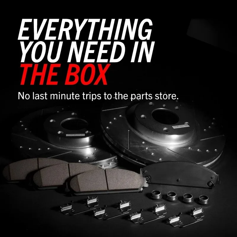K200 Z23 Front & Rear Brake Kit – Ford Fusion 4