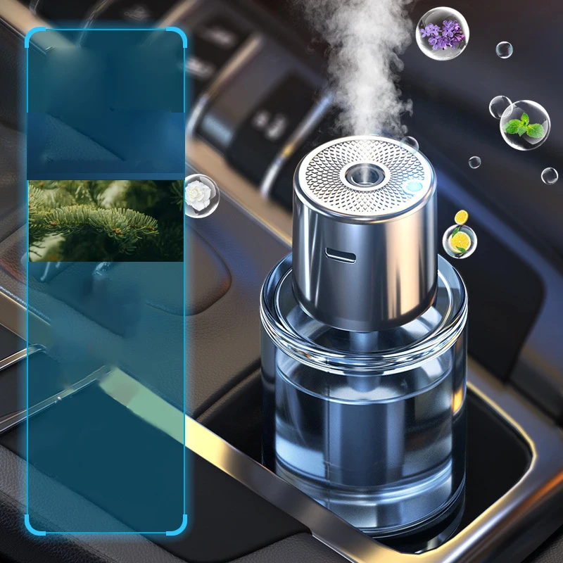 Intelligent Fragrance Device Automatic Humidifying Car Aromatherapy Spray Fragrance