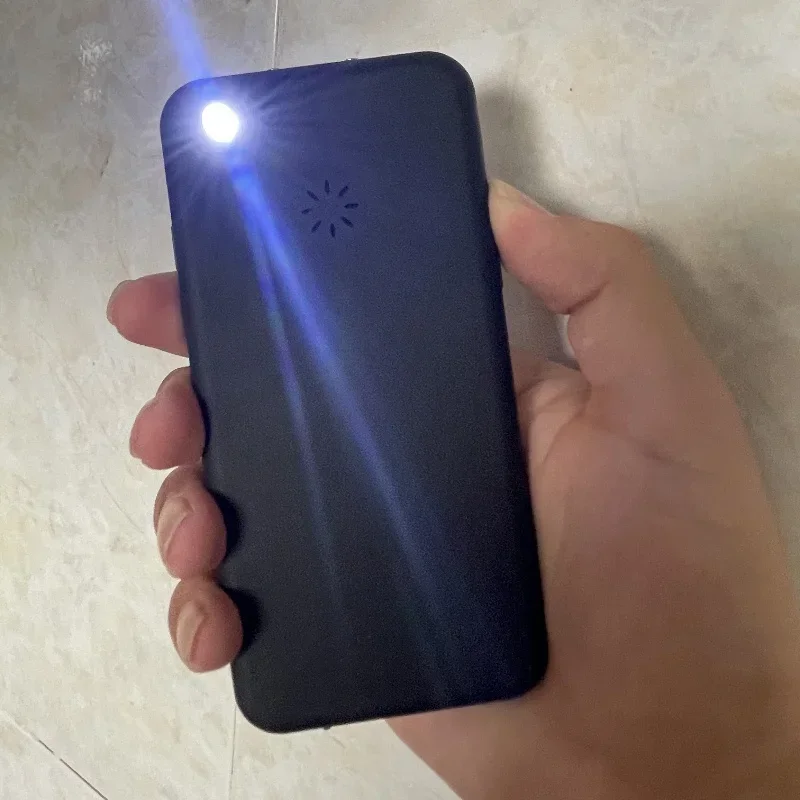 Portable Pulse Single Arc Mobile Phone Shaped Lighter Flameless Windproof Plasma USB Rechargeable Lighter Men's Selected Tool - Image 4