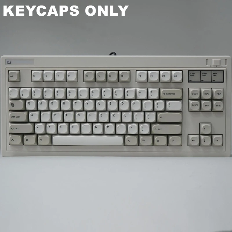 652F 131Keys MAProfile Retro Minimalist Keycap for Mechanical Keyboards PBT DyeSubbed KeyCaps for Keyboards Switches