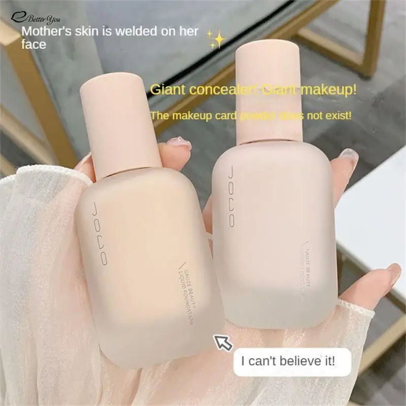 Liquid Foundation High Coverage Makeup Base Lasting Concealer BB Cream Waterproof Oil-Control Face Foundation Makeup Cosmetics