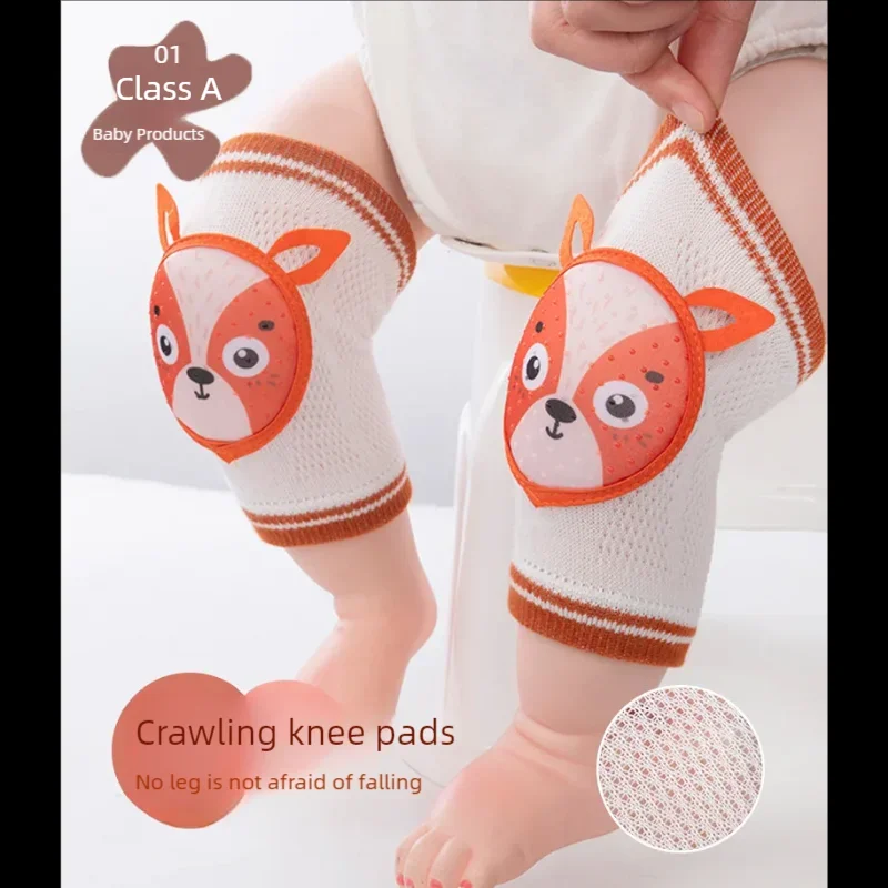 

Baby Knee Pad Non-slip Leg Warmers 0-3 Years Leg Cover Cartoon Baby Crawling Knee Pads Learn and Walk Kids Knee Protection