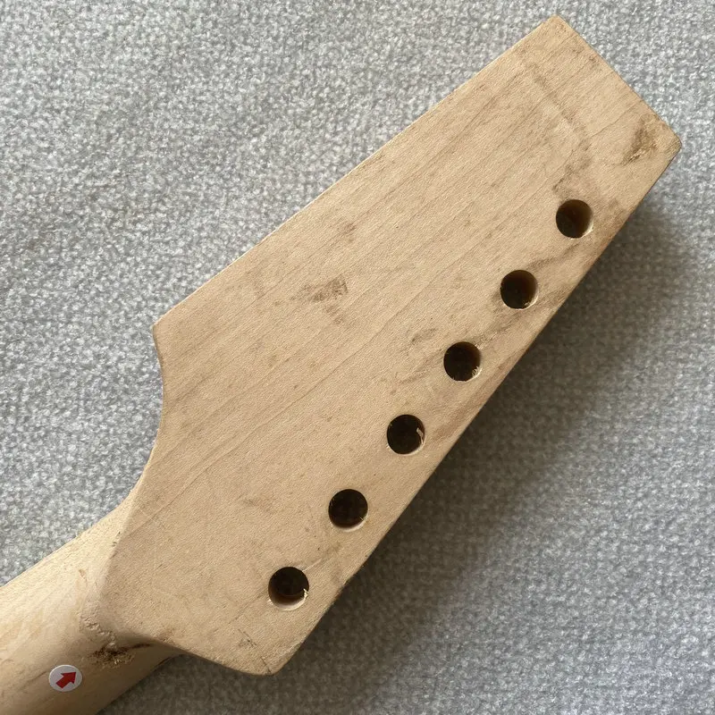 

NN104 Необрезанный гриф для электрогитары Haedstock, 21 ладь, ST, клен, палисандр, белый блок для правой руки, набор для самостоятельного изготовления деталей гитары