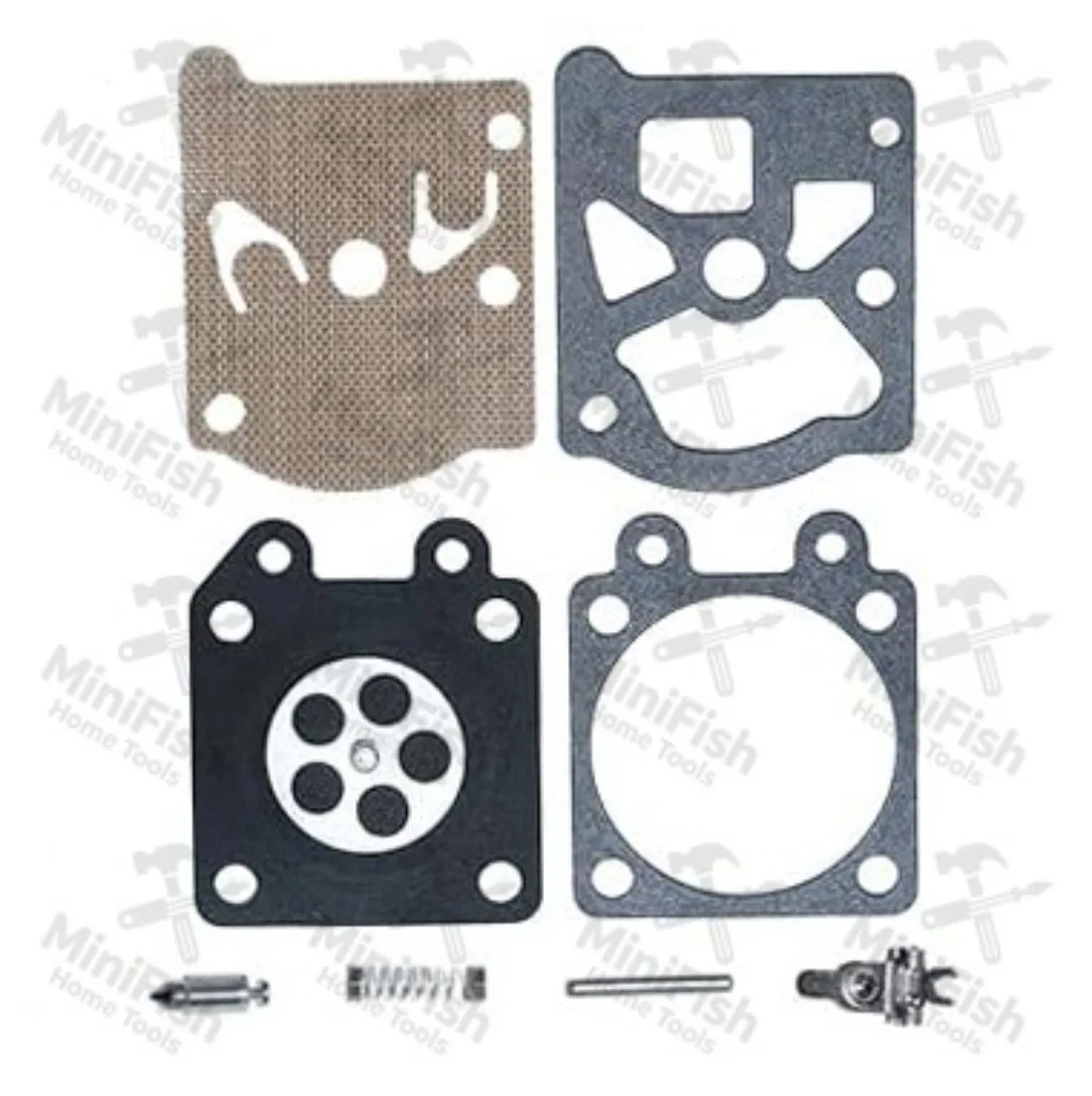 For Stihl 021 023 025 MS210 MS230 MS250 Carburetor Repair Kit Diaphragm Needle Valve Rocker Arm