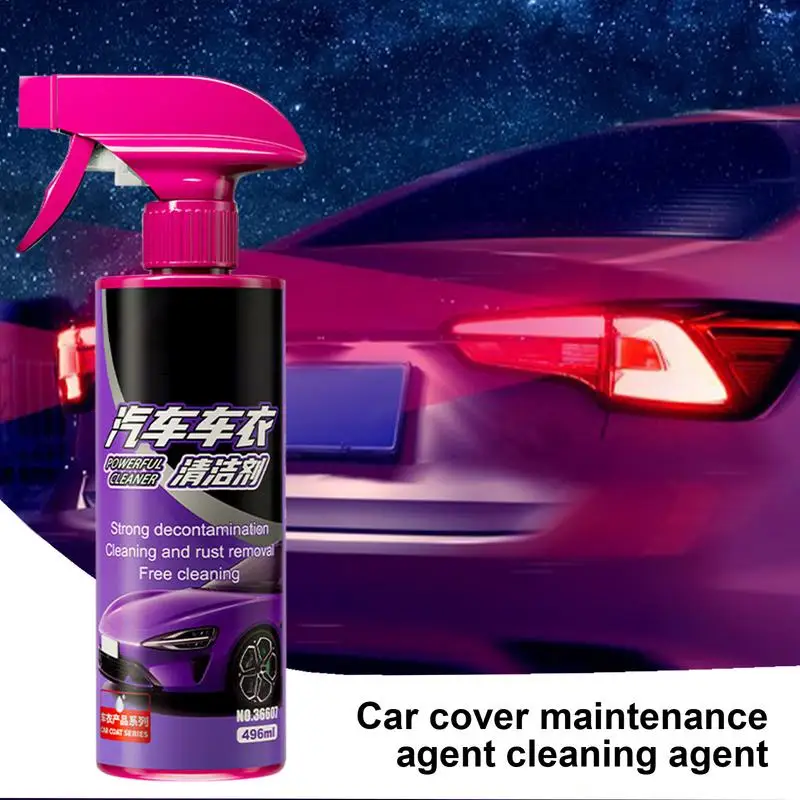 Car Cleaner Exterior Car Wash Spray Powerful Exterior Car Cleaner Waterproof Gentle Car Wash Supplies Car Detail Spray For