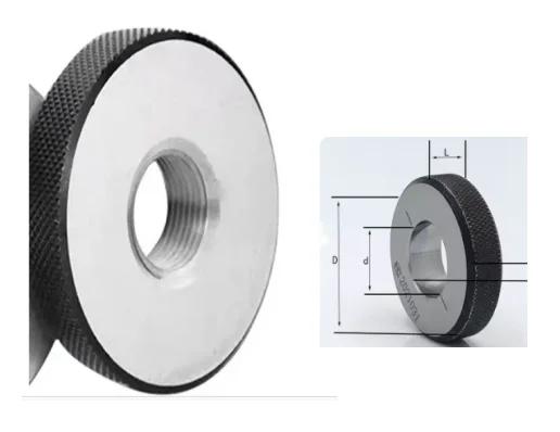 

Калибровочное кольцо-пробка M56x2 с левой резьбой (Go/No-Go), поддержка индивидуальной настройки, в наличии 1 шт.