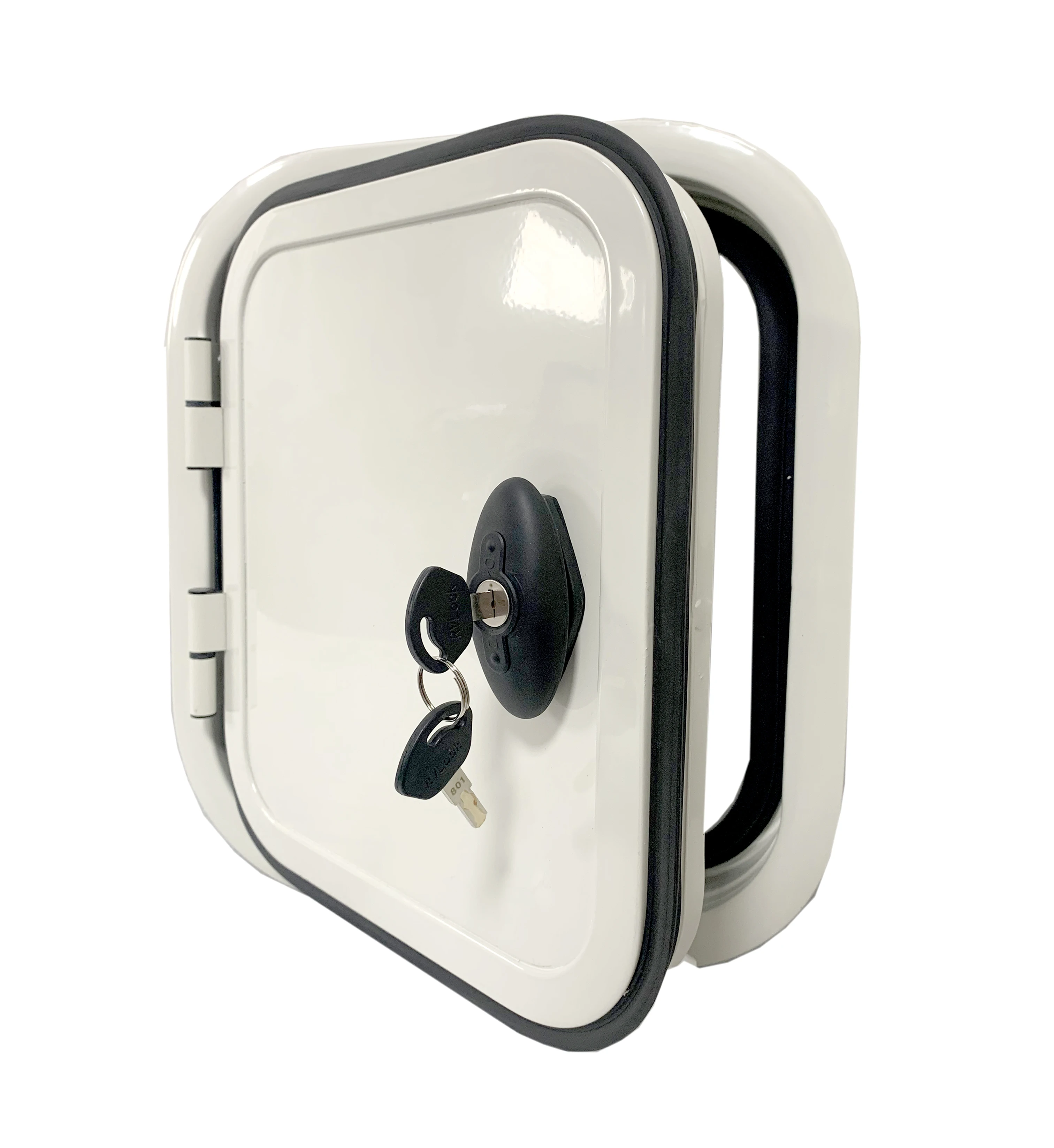 RV Luggage Door with Lock Waterproof Hatch Storage Door for RV Caravan Trailer Camper,Custom Sizes