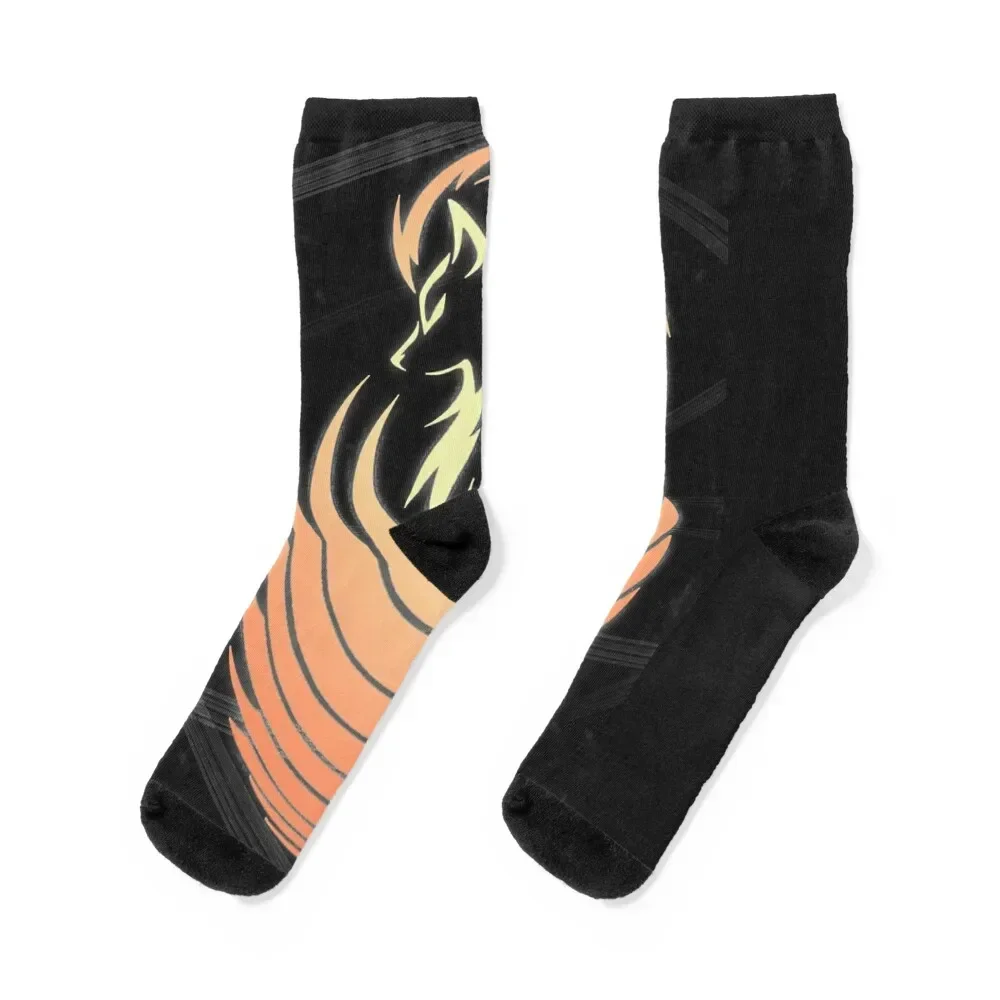 

Ninetales Tribal Design Classic Socks Novelties retro cartoon Socks For Girls Men's