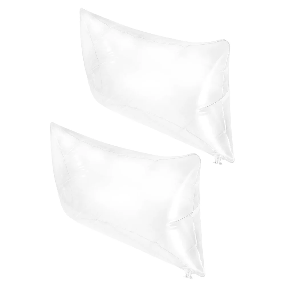 

2Pcs Inflatable Pillow for Travel Camping Lightweight Portable Cushion with Easy Carry Bag Outdoor Pillow Inserts Inflatable