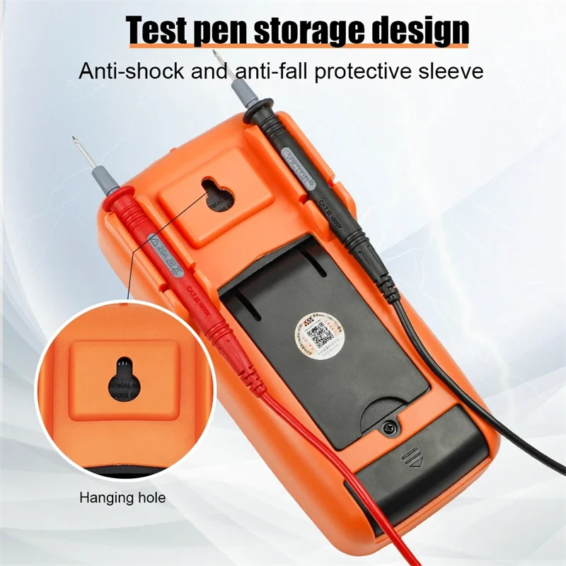 Imagem -05 - Multímetro Digital com Alcance Automático Frequência de Temperatura ac dc Usb Tester Conecte Transferência Polymeter Tester Capacitor Ferramenta Eletricista