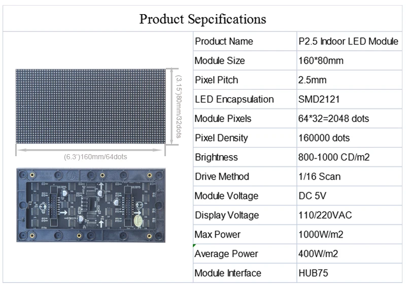 P2.5 pin2dmd LED-Modul 64*32 Punkte Innen-RGB-Vollfarb-LED-Panel Verwendung für die Montage 2,5*32 Flipper Vpin Displays Bildschirm