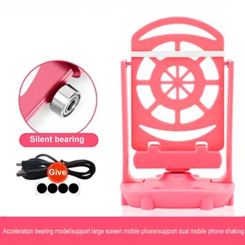 Stolní chodící houpačka Shaper Stojan na mobilní telefon Držák na krokoměr Kartáč Stepper pro telefon Wiggler Counter pro iPhone Samsung Xiaomi 8 nejlepší prodej držák telefonu do auta Gravity - №3
