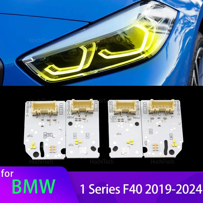 

CSL Желтый DRL Angel Eye Board дневного света 63119448115 для BMW 1 серии F40 116i 118i 120i 128ti M135i 116d 118d 120d 2019-24
