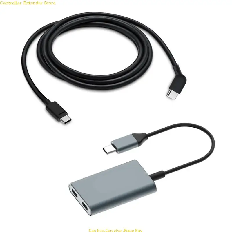 

Portable AR Glasses Adapter Type C Data Cable Charing Module