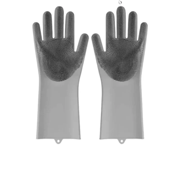 Luvas Mágicas Multifuncionais de Silicone para Lavar Louça, Luvas Reutilizáveis para Limpeza de Cozinha e Uso Doméstico
