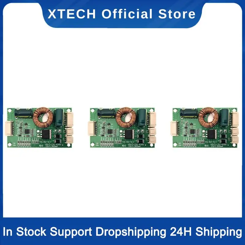 

XTECH 3X 14-65 Inch LED LCD Backlight TV Universal Boost Constant Current Driver Board Converters Full Bridge Booster Adapter