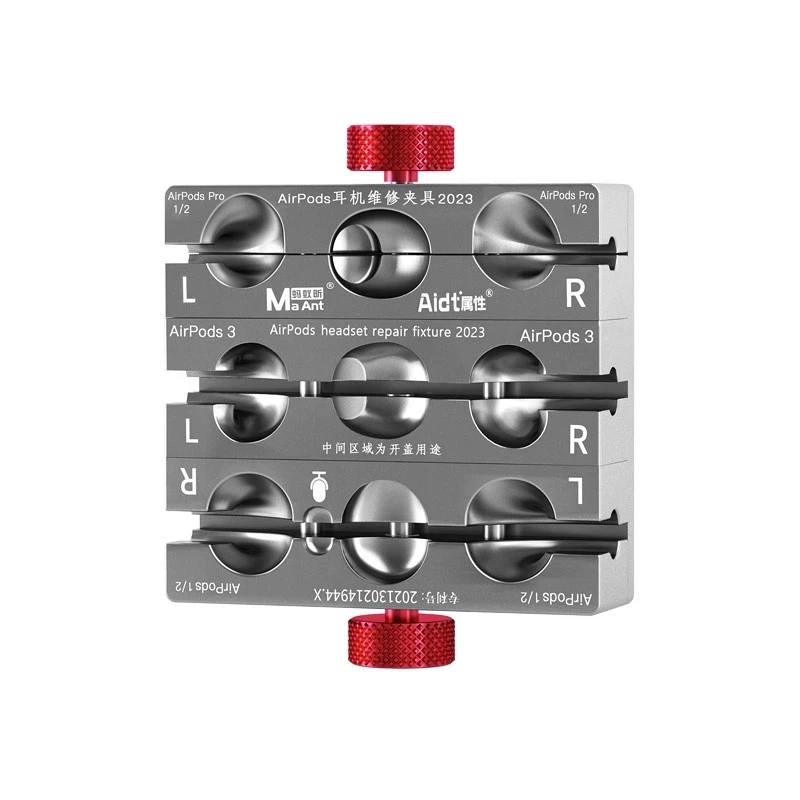 

MaAnt Earphone Alignment Fixing Clamp For Airpods Pro 1/2/3 Housing Disassembly Openning Tool Headphone Battery Repair Fixture