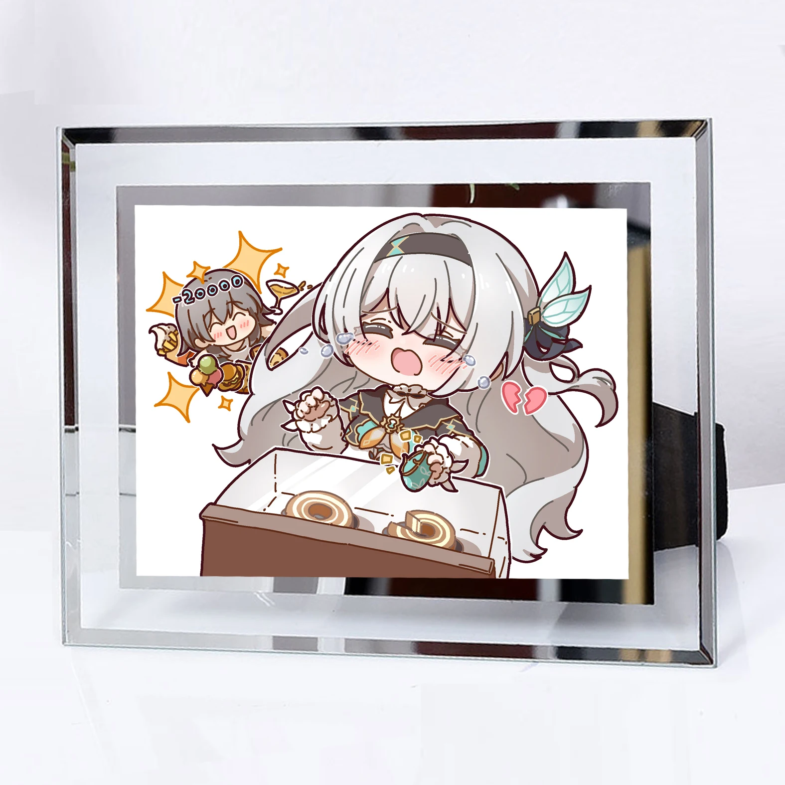 Honkai Star Rail Peripherals Anime frame Acrylic standing card Himeko Dan Heng March 7th Gepard Landau Brand New Genuine