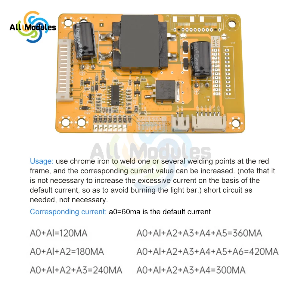 General-Purpose constant current board For 26-55 inch LCD TV constant current board led boost board backlight driver board