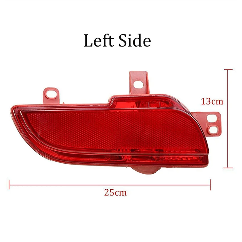 A15Z-السيارة المصد الخلفي ضوء عكس الذيل الضباب مصباح عاكس لبيجو 206 207 6351HA 6350HA #3