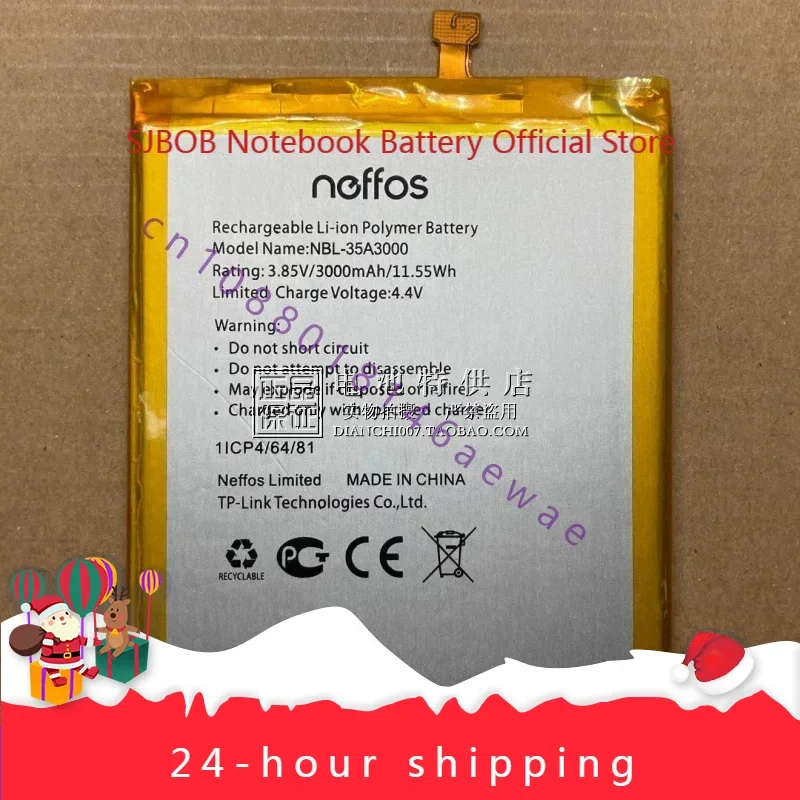 

3000mAh NBL-35A3000 Battery For TP-link Neffos X1 Max TP903A TP903C Mobile Phone Battery +Tools
