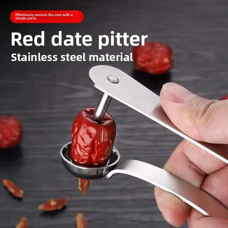 Red Date Seeder, a Household Tool for Removing Jujube Pits, a Versatile Hawthorn Heart Remover for Fruit and Jujube Seeds