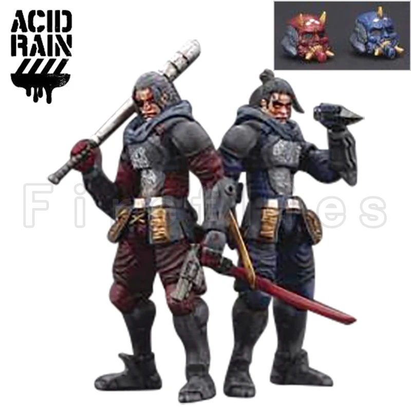 

1/18 3.75inches Acid Rain Action Figure FAV-SP23 Gekirou Misshaku & Shaku-En Naraen Anime Collection Model Toy Free Shipping