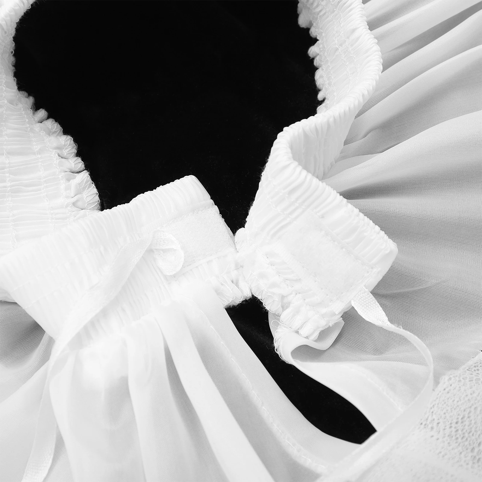 

White Children Petticoat Wedding Dress Underskirt Lace Mesh Lining For Cosplay Ballet Dance Costume Party Skirt Ball Gown