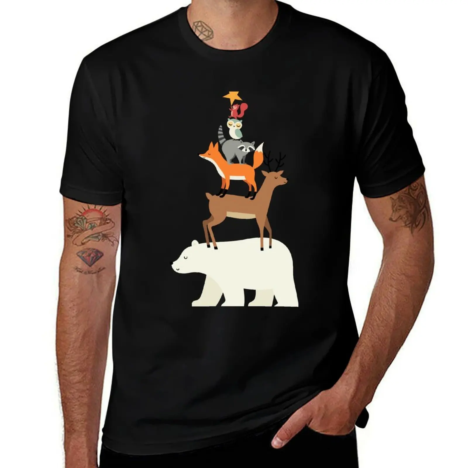 Picking Stars T-Shirt Comfortable Work Wear Tee