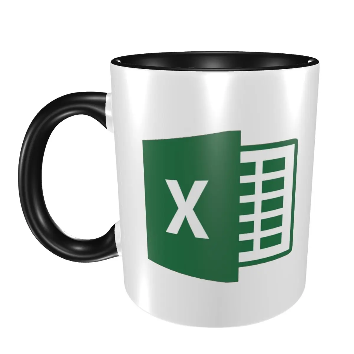 

Кружка Excel, забавные керамические кофейные чашки, чайные кружки, чашка для молока, посуда для напитков, подарок для женщины и мужчины