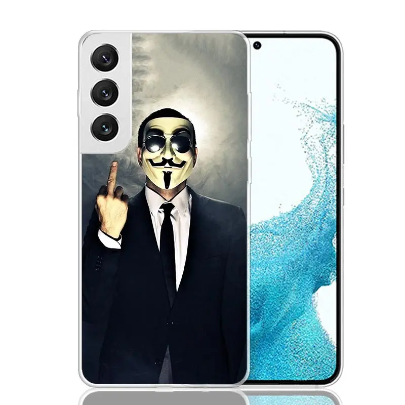 Man Suit Shirt Tie Phone Case For Samsung Galaxy S24 S23 S22 S21 FE S20 Ultra S10 Plus S10E S9 S8 + Art Customized Coque Capa