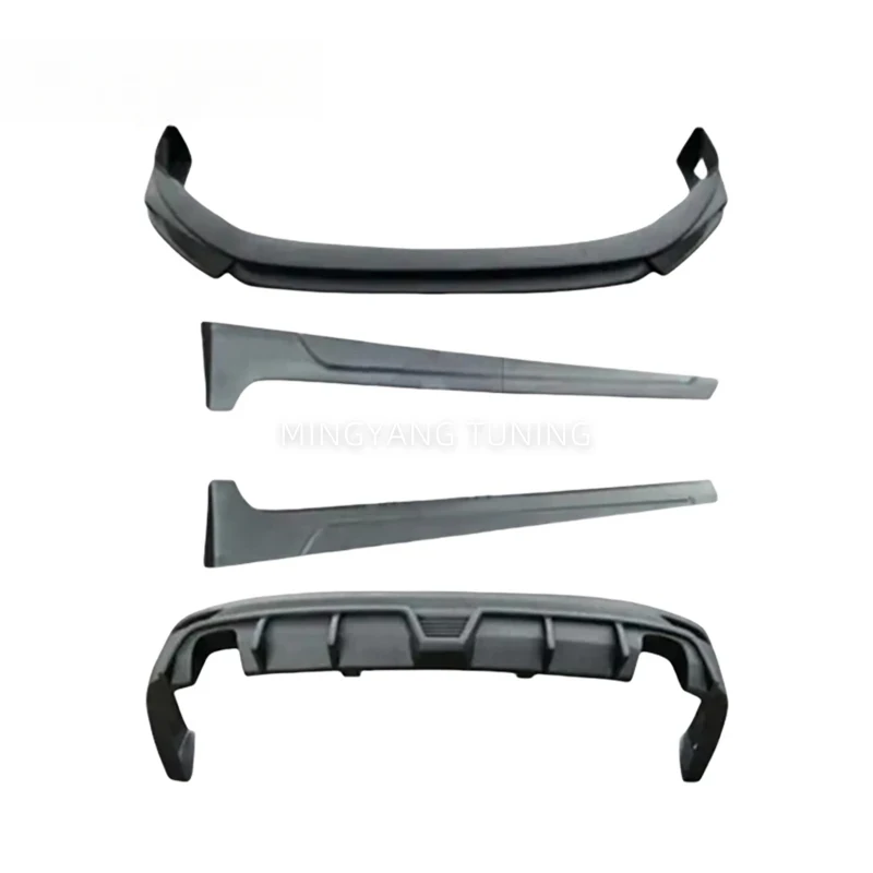 

High Fitment Front Lip Side Skirt Diffuser Bodykit for Camry 2018-2020 Body Kit.