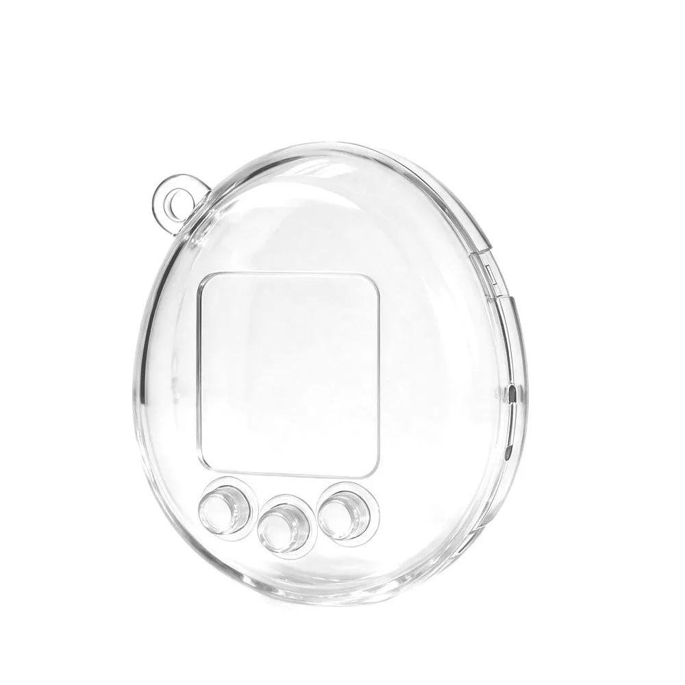 PC Protective Cover Glitter Finish All Inclusive Shell Transparent Shell Clear Shockproof Case for Tamagotchi 4U