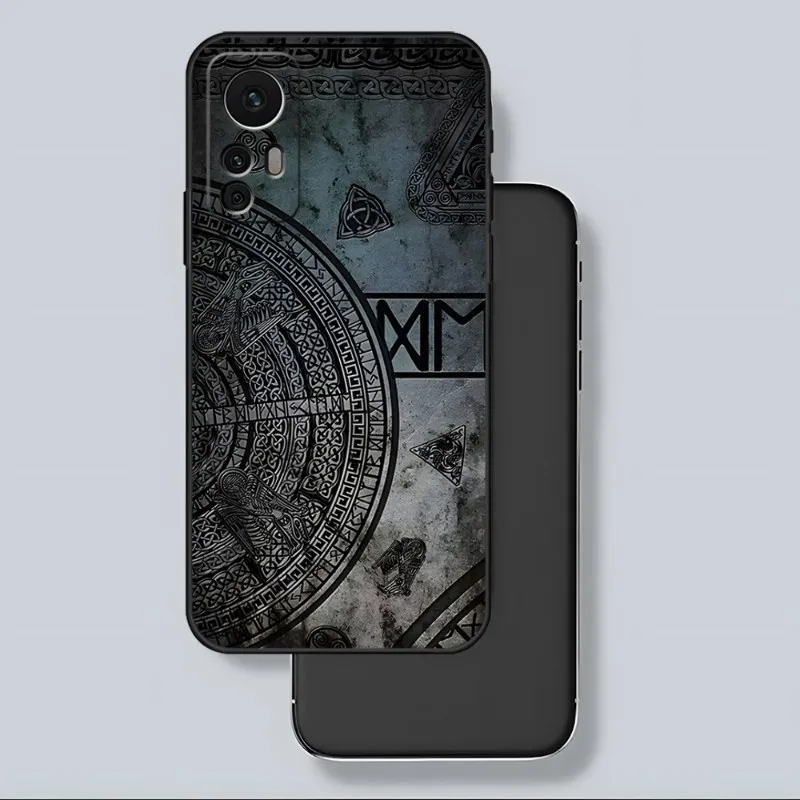 Viking Vegvisir Logo Phone Case for Xiaomi 13 12 11T Lite Ultra Redmi Note 12 10 Pro POCO F4 F5 X5 Pro Back Cover