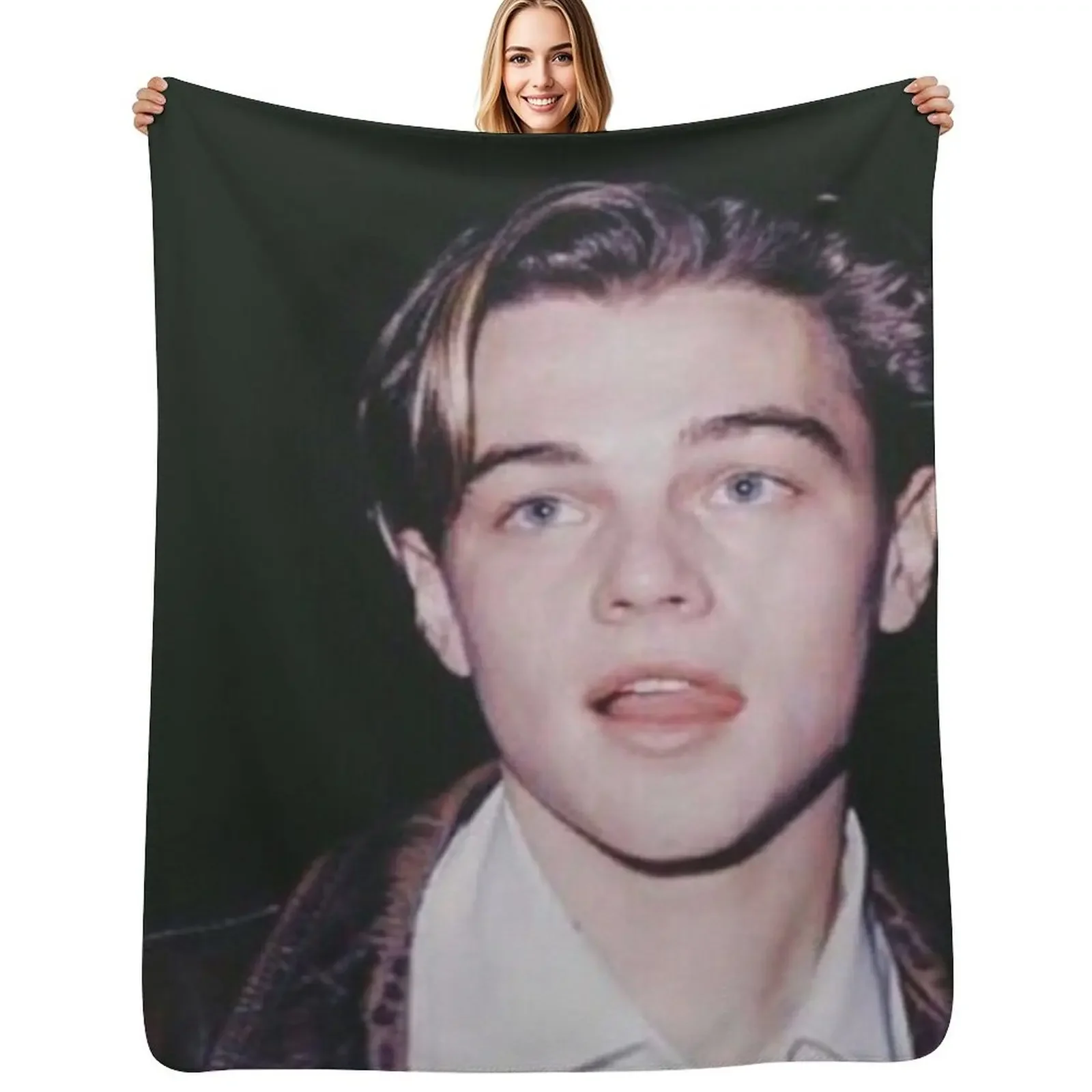 

Leo DiCaprio Throw Blanket Sleeping Bag Kid'S christmas gifts Blanket