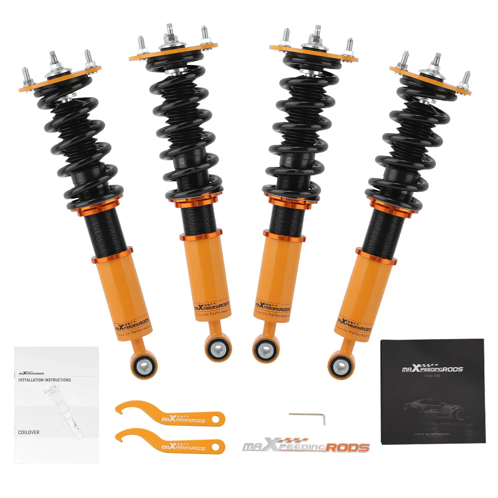 24 Ways Adjustable Coilovers Shock Spring Strut for Toyota Celsior 1990-1994