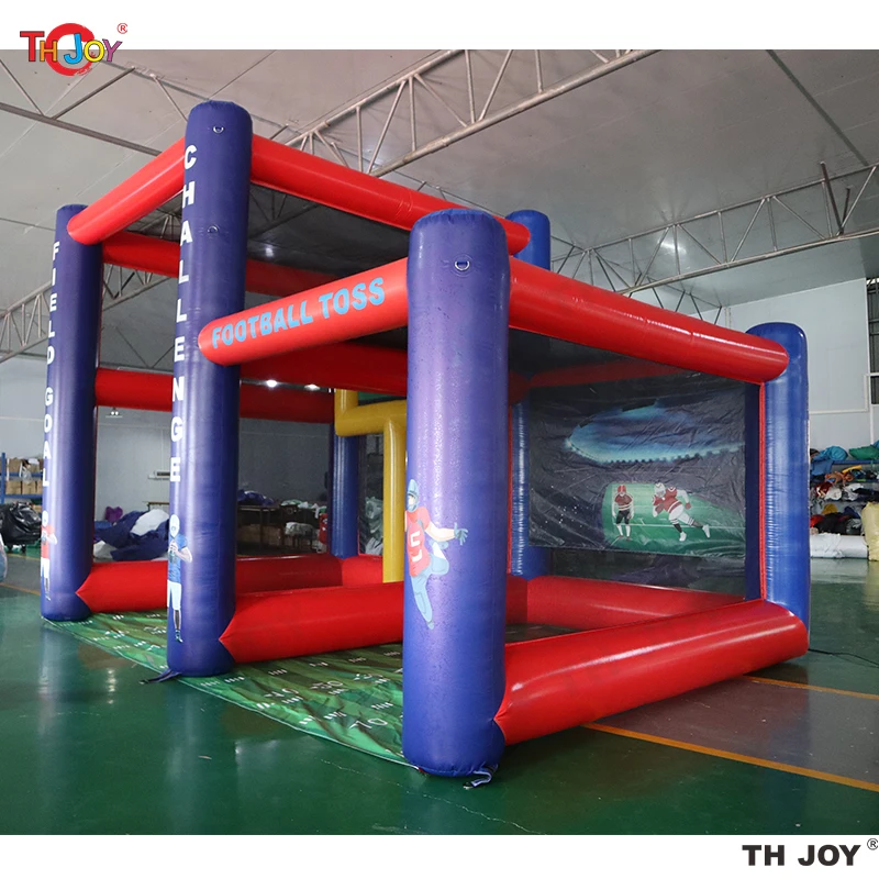 new design inflatable field goal challenge, inflatable rugby field goal,inflatable football toss game, inflatable shooting games