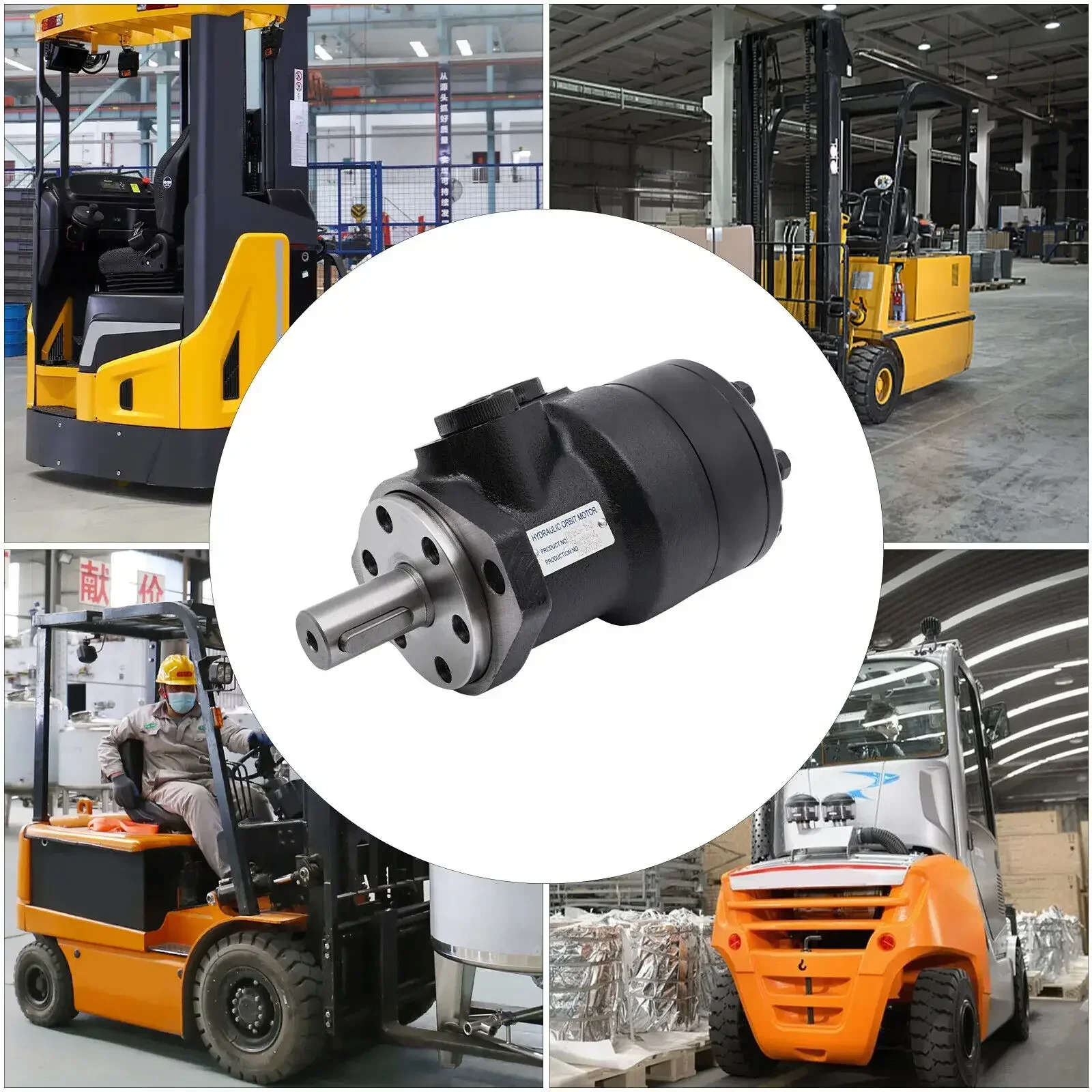 

160CC Hydraulic Orbital Shaft Motor – BMR 160 Compatible for Equipment Applications