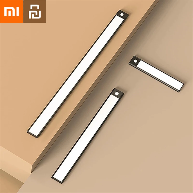 Xiaomi Youpin Induction Night Light LED Smart Human Motion Sensor Light Bar Wardrobe Cabinet Corridor Wall Lamps Ultra-thin Lamp